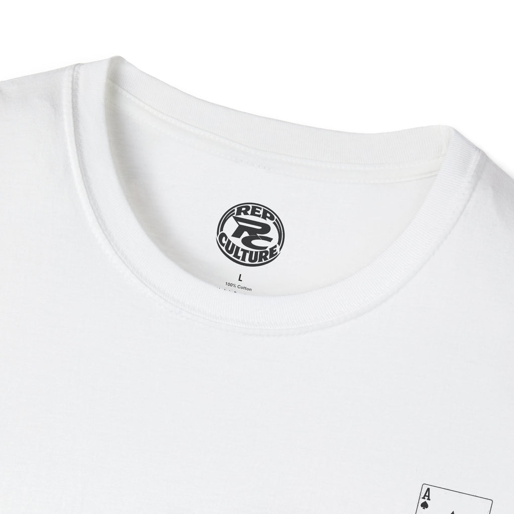 Ace of Spades Tee — 'RFP Culture' Playing Card Graphic T-Shirt