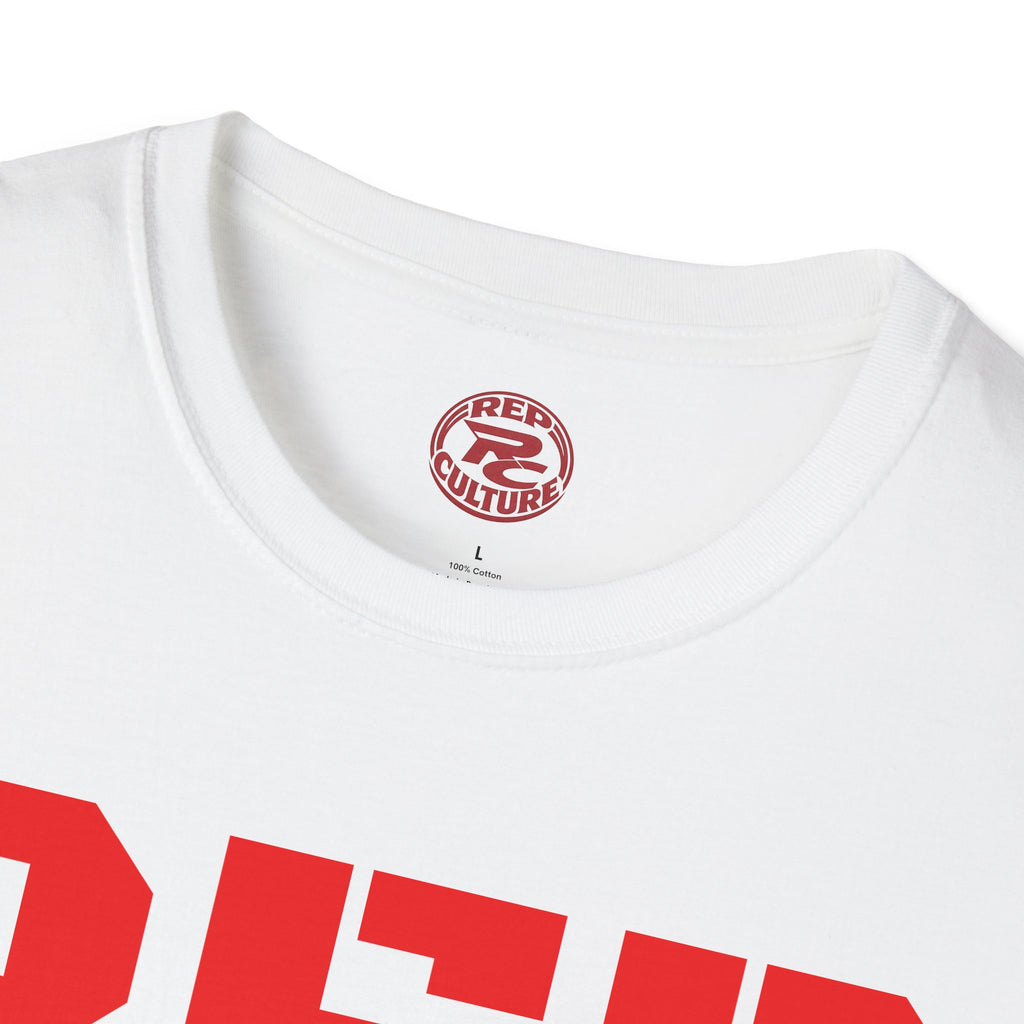 REP Culture T-Shirt — Bold Stencil Logo Tee for Fans & Streetwear