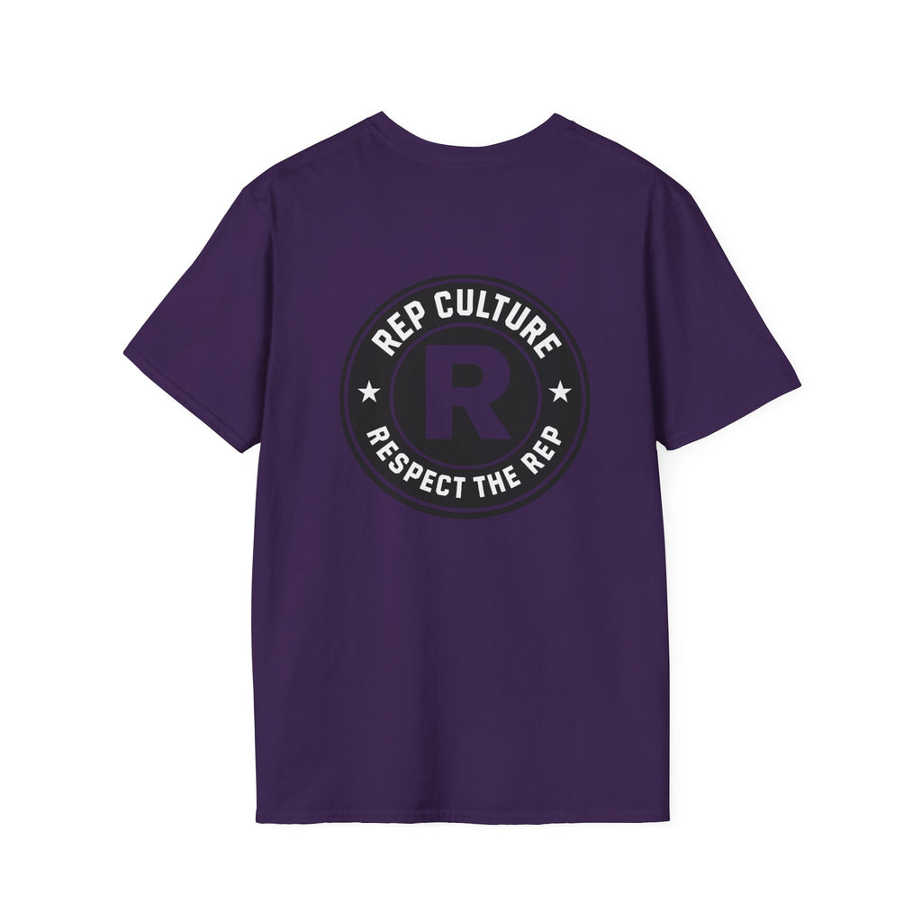 Rep Culture Respect The Rep Tee | Logo Badge Chest & Back Print
