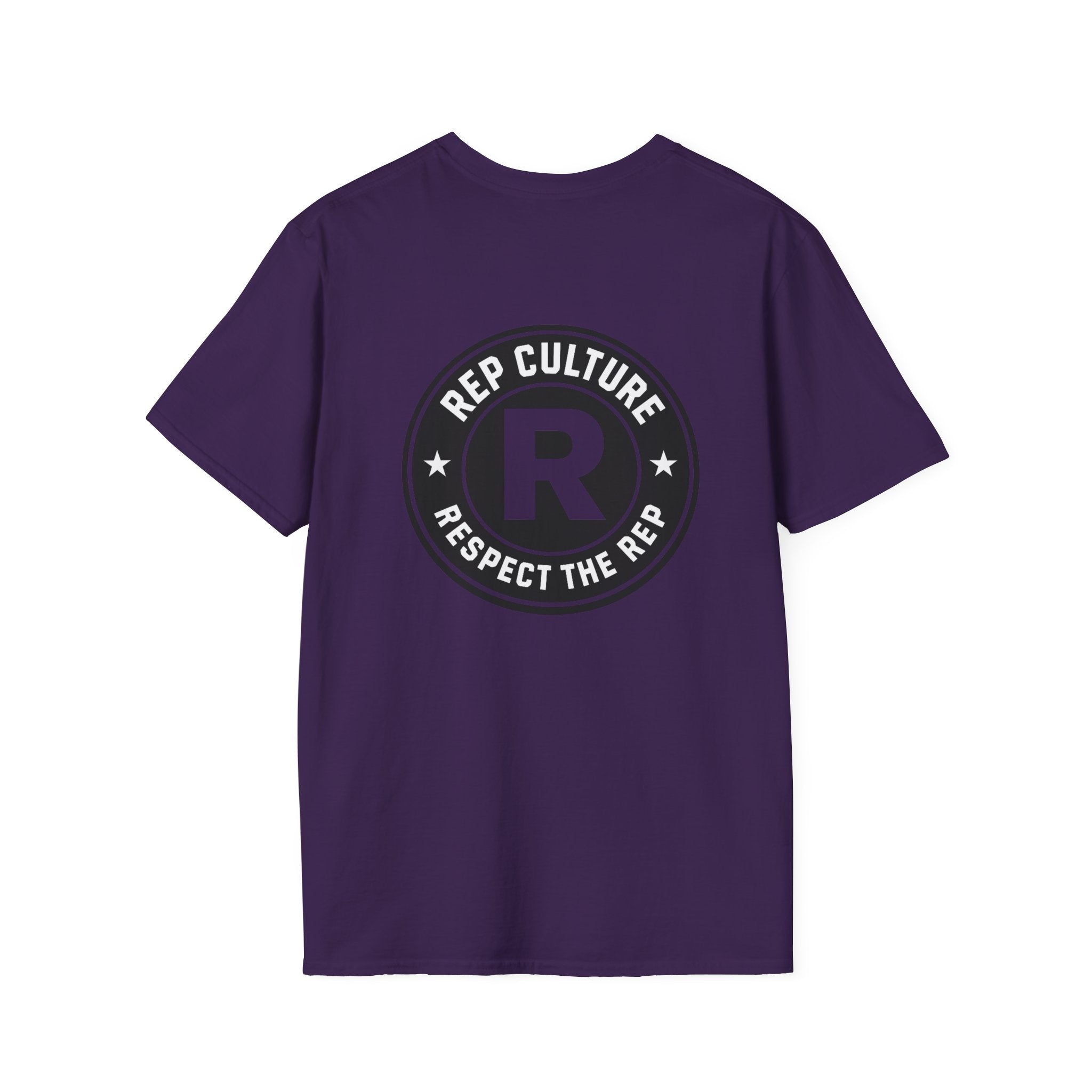 Rep Culture Respect The Rep Tee | Logo Badge Chest & Back Print