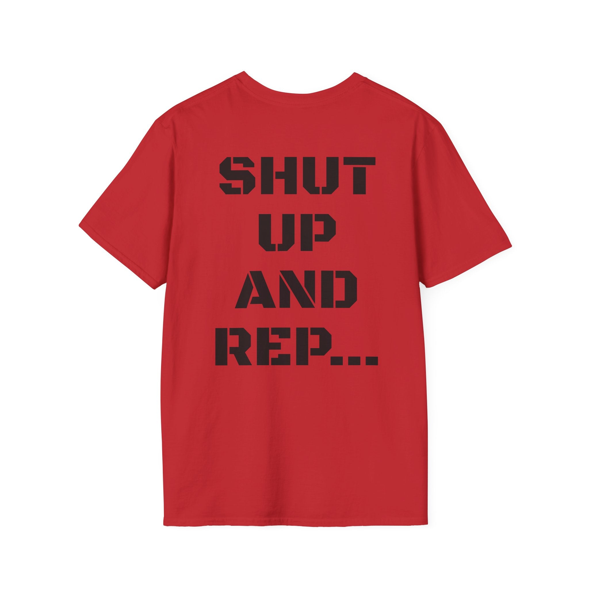 Rep Culture T‑Shirt — 'REP CULTURE' Front & 'SHUT UP AND REP' Back Graphic Tee