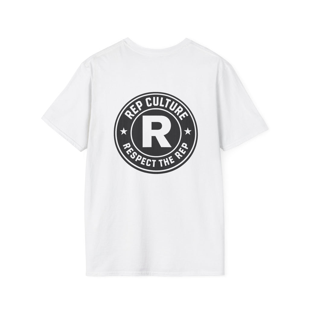 Rep Culture Respect The Rep Tee | Logo Badge Chest & Back Print