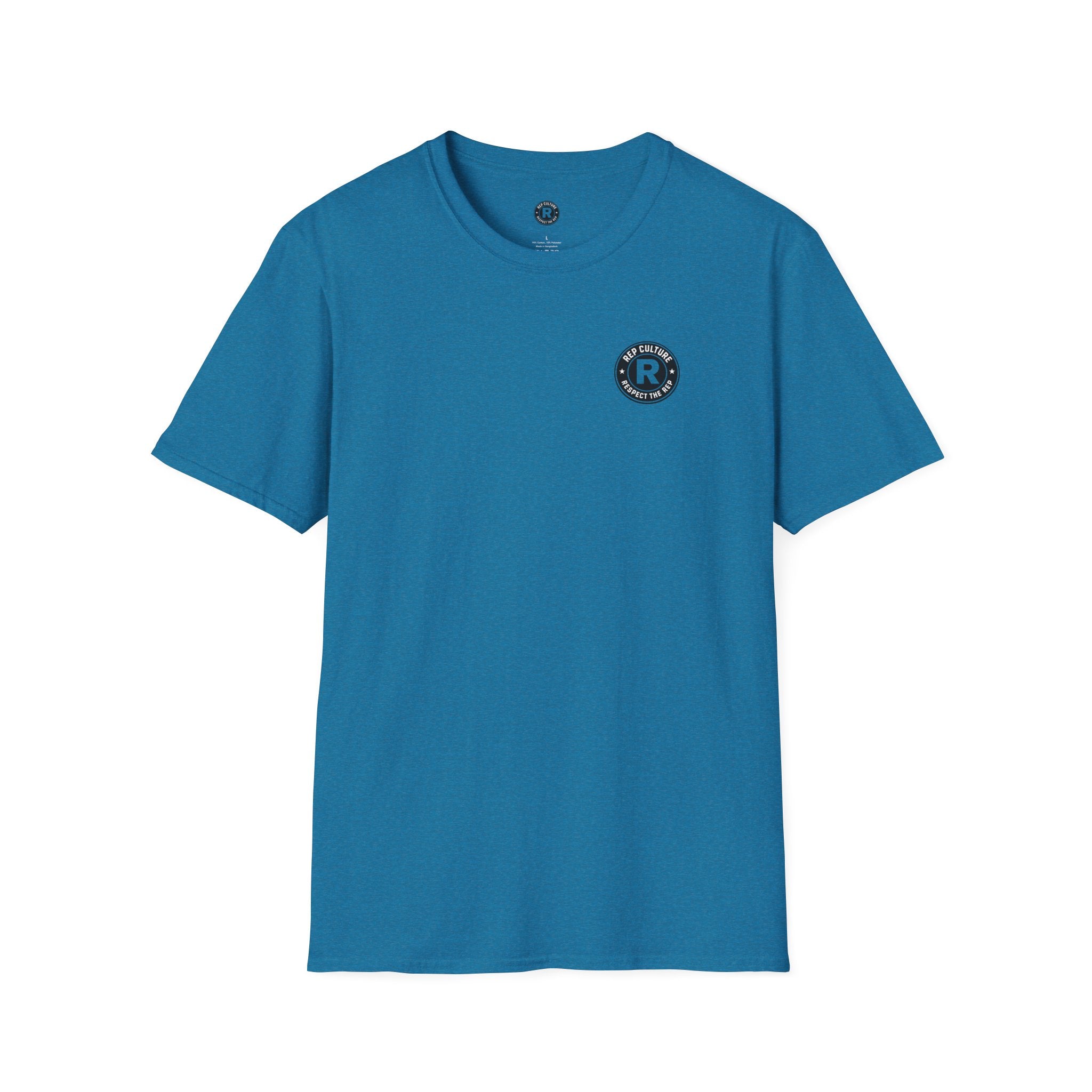 Rep Culture Respect The Rep Tee | Logo Badge Chest & Back Print