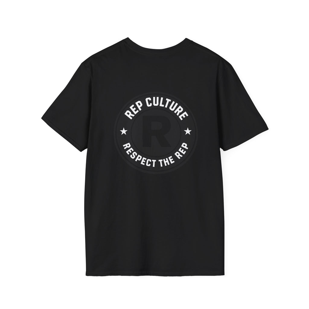 Rep Culture Respect The Rep Tee | Logo Badge Chest & Back Print