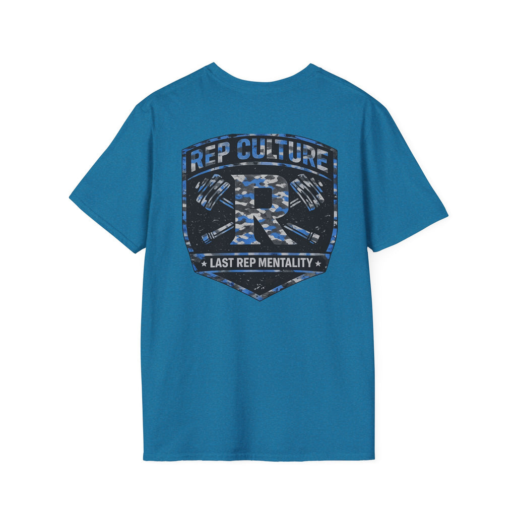 Rep Culture Fitness Tee — "Last Rep Mentality" Workout T-Shirt