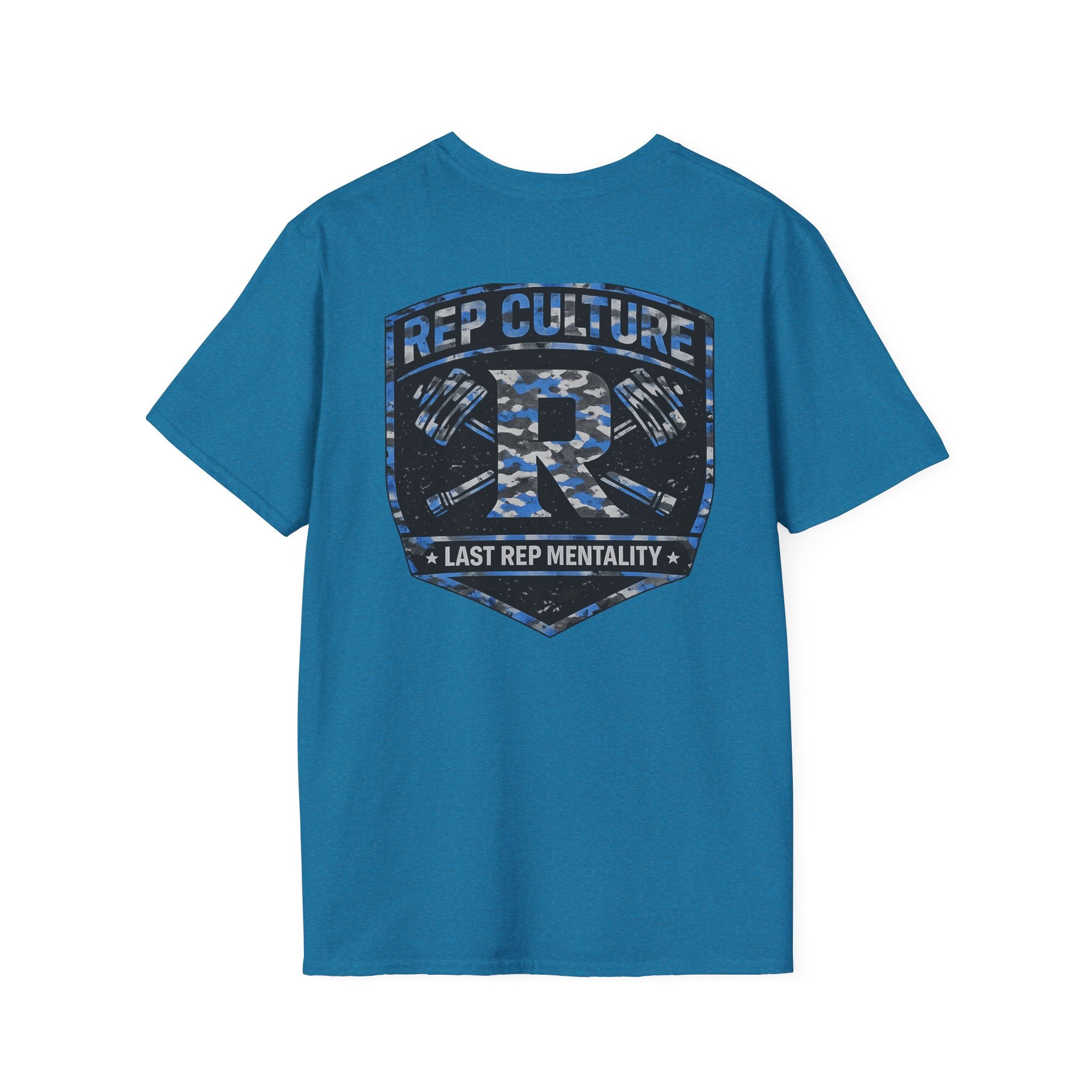 Rep Culture Fitness Tee — "Last Rep Mentality" Workout T-Shirt