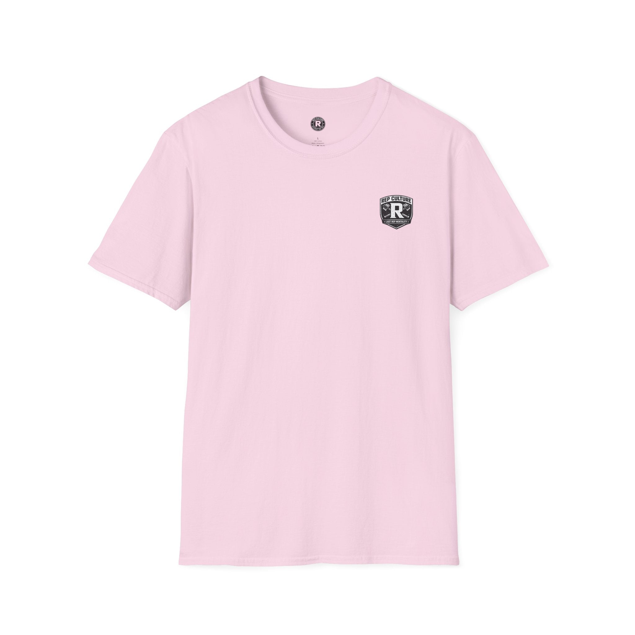 Rep Culture Shield Tee | Barbell Logo, Last Rep Mentality