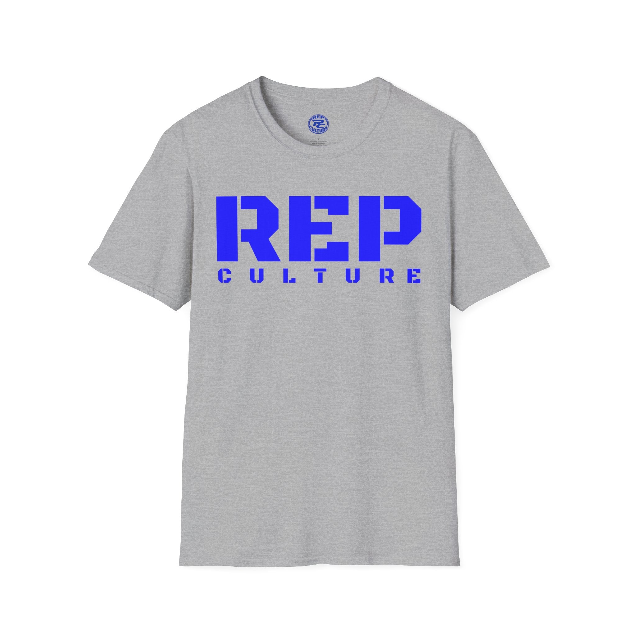 REP Culture T-Shirt — Bold Stencil Logo Tee for Fans & Streetwear