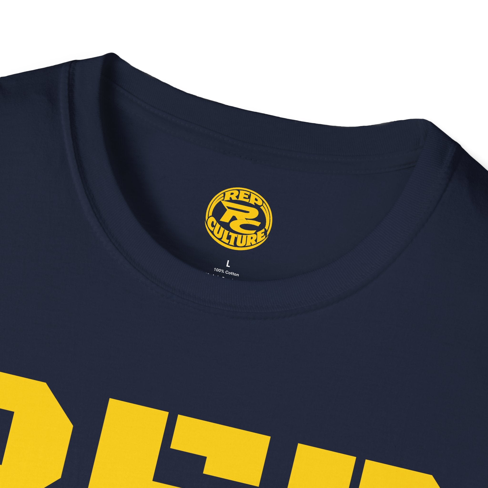 REP Culture T-Shirt — Bold Stencil Logo Tee for Fans & Streetwear