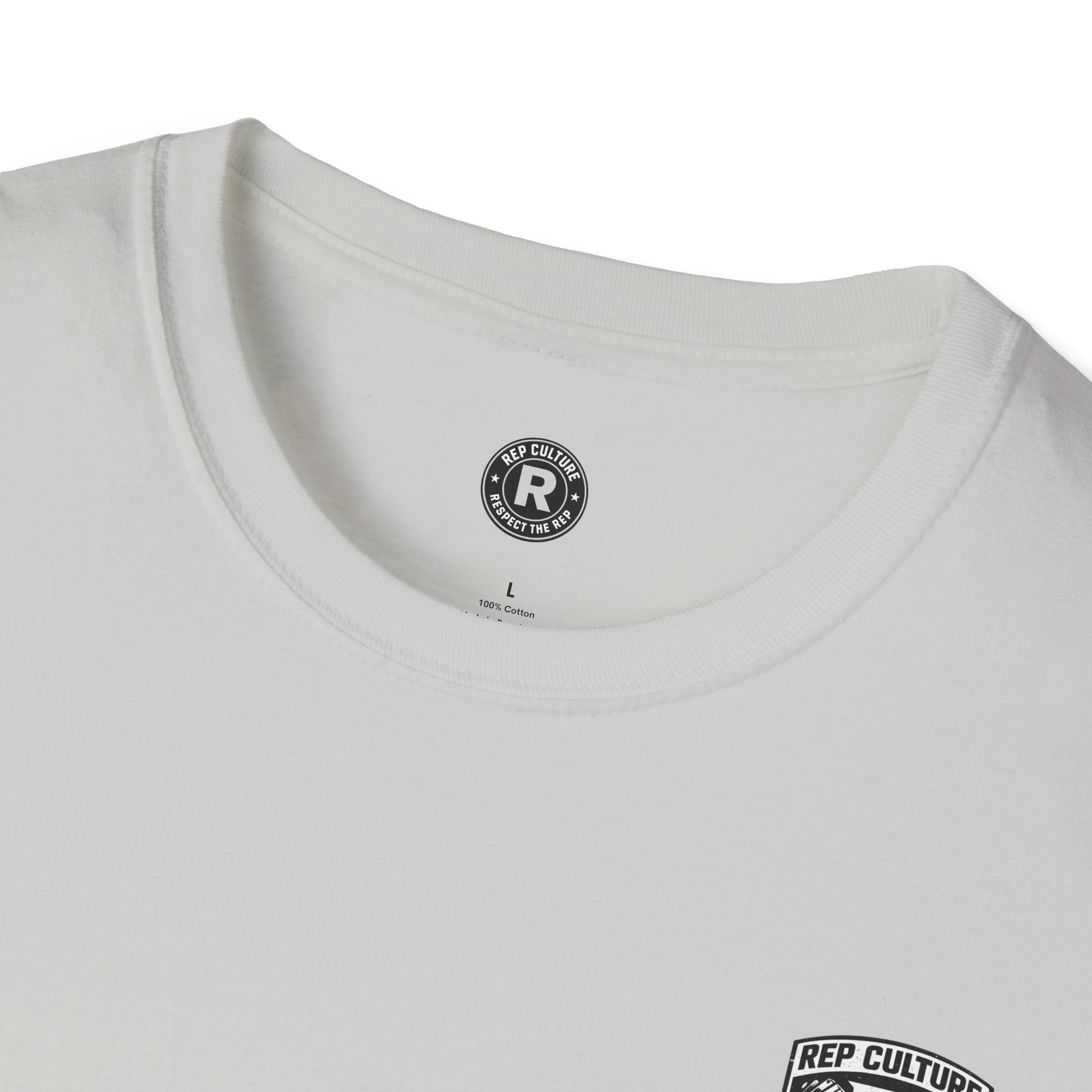 Rep Culture Shield Tee | Barbell Logo, Last Rep Mentality