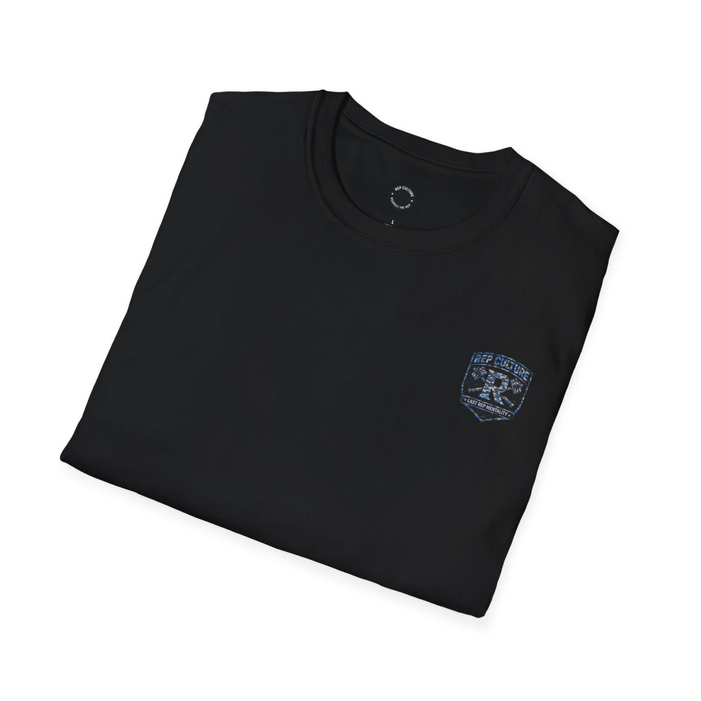 Rep Culture Fitness Tee — "Last Rep Mentality" Workout T-Shirt