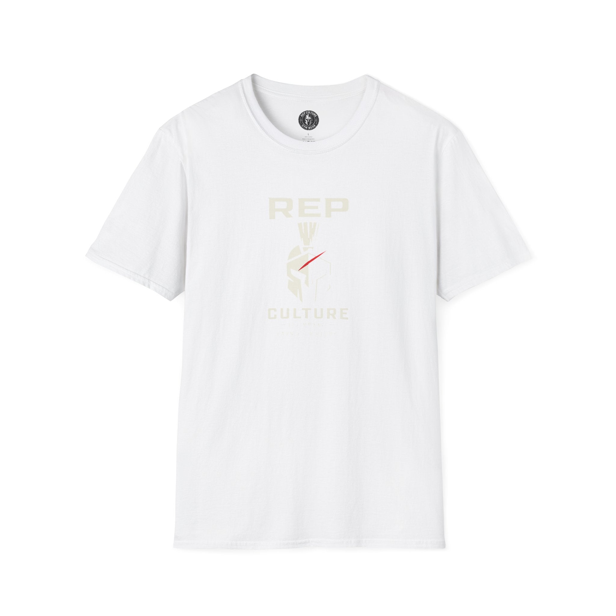 REP Culture T-Shirt Spartan Helmet Logo
