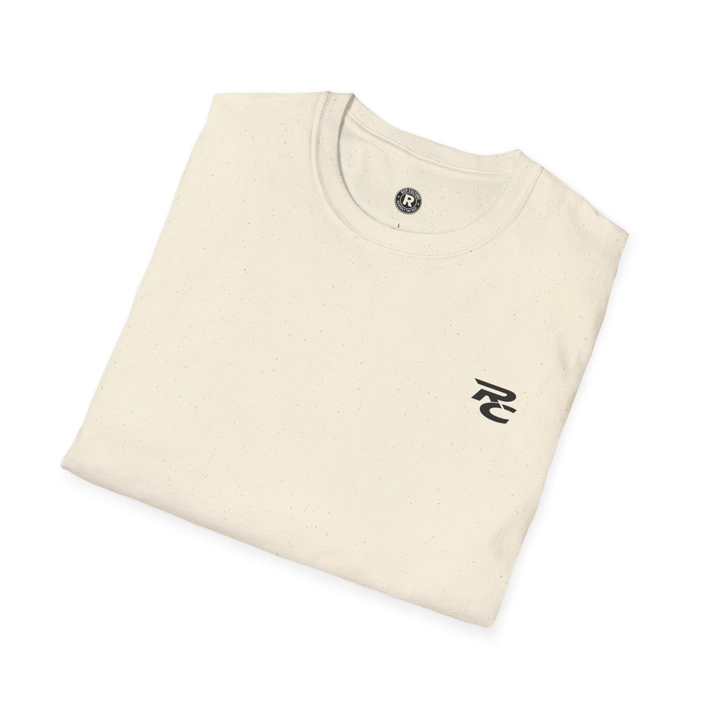 RC chest logo — Athletic Motivational Gym Tee