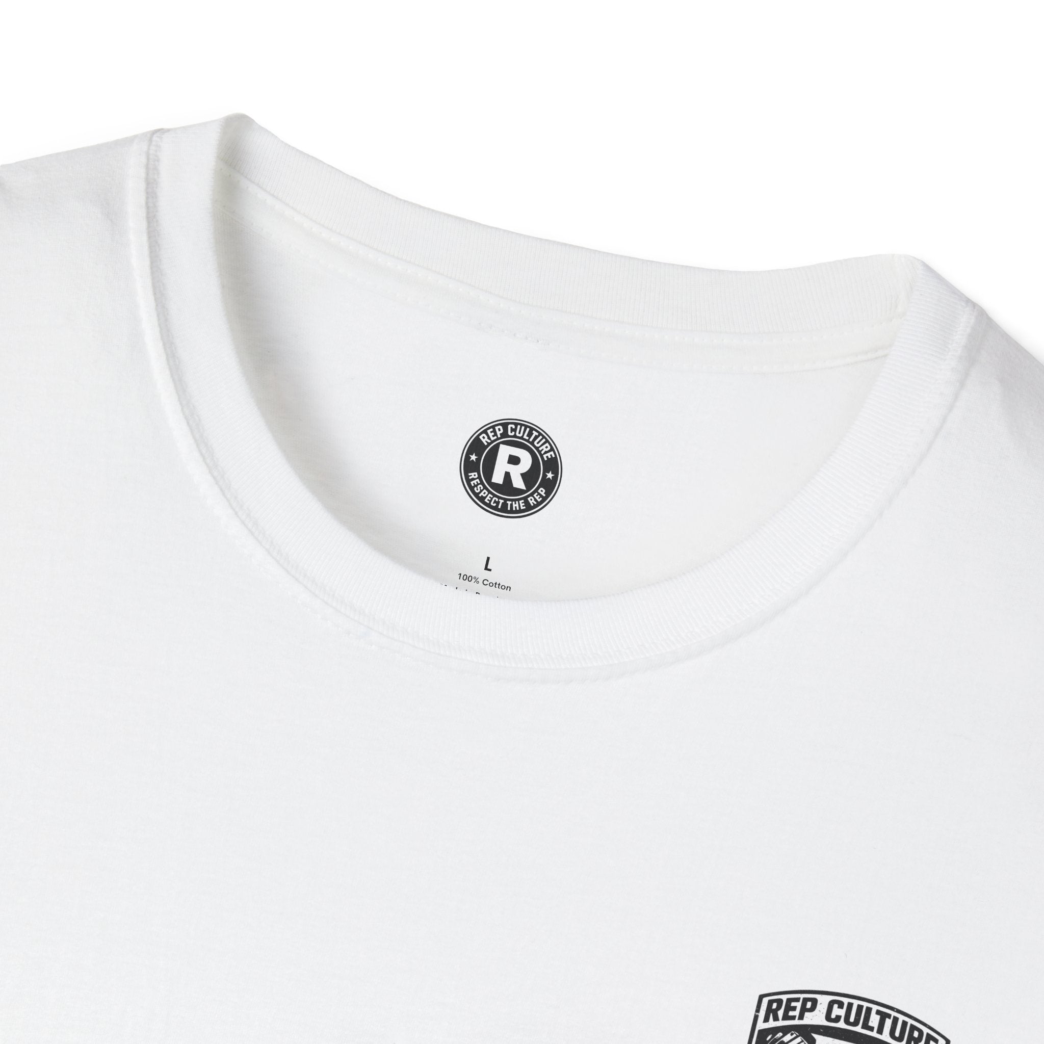 Rep Culture Shield Tee | Barbell Logo, Last Rep Mentality