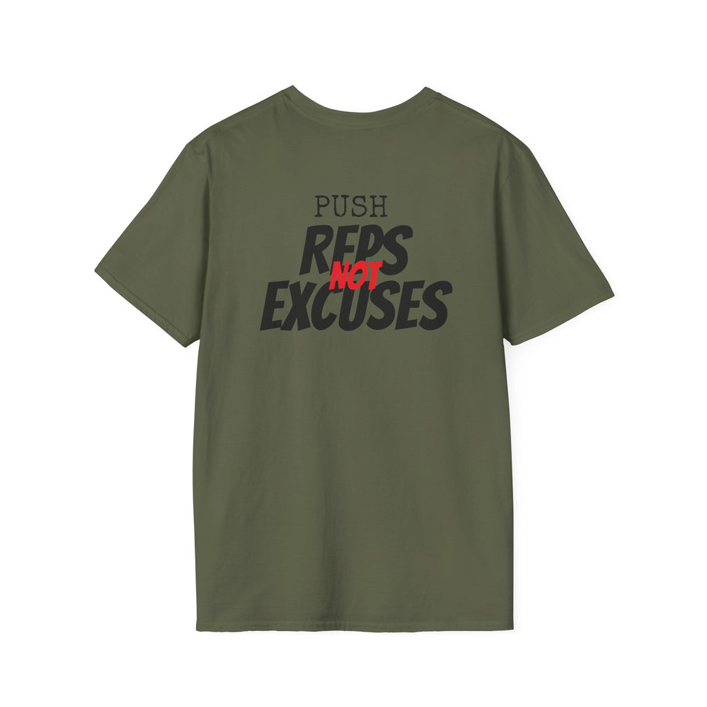REP CULTURE Push "Reps Not Excuses" T-Shirt