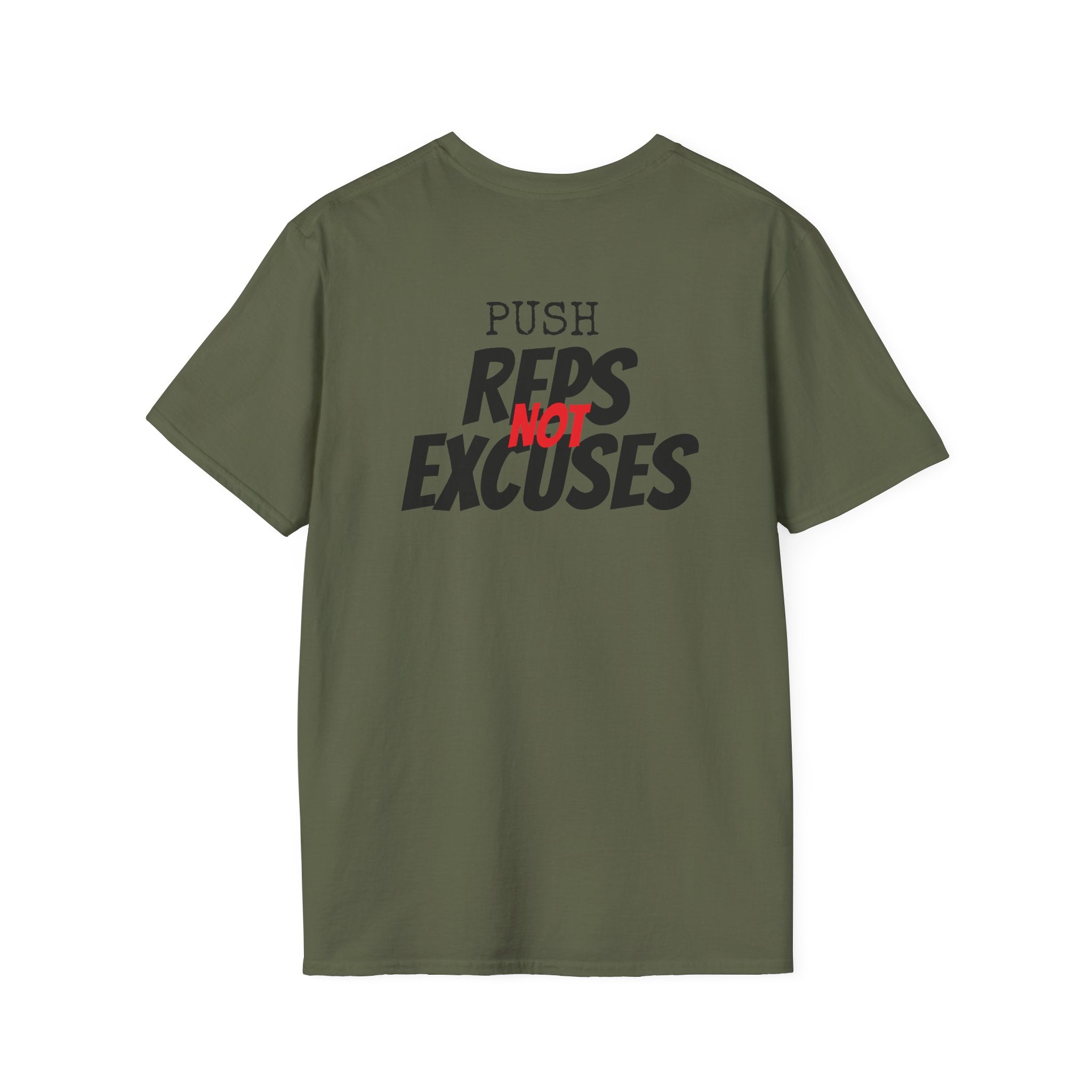 REP CULTURE Push "Reps Not Excuses" T-Shirt