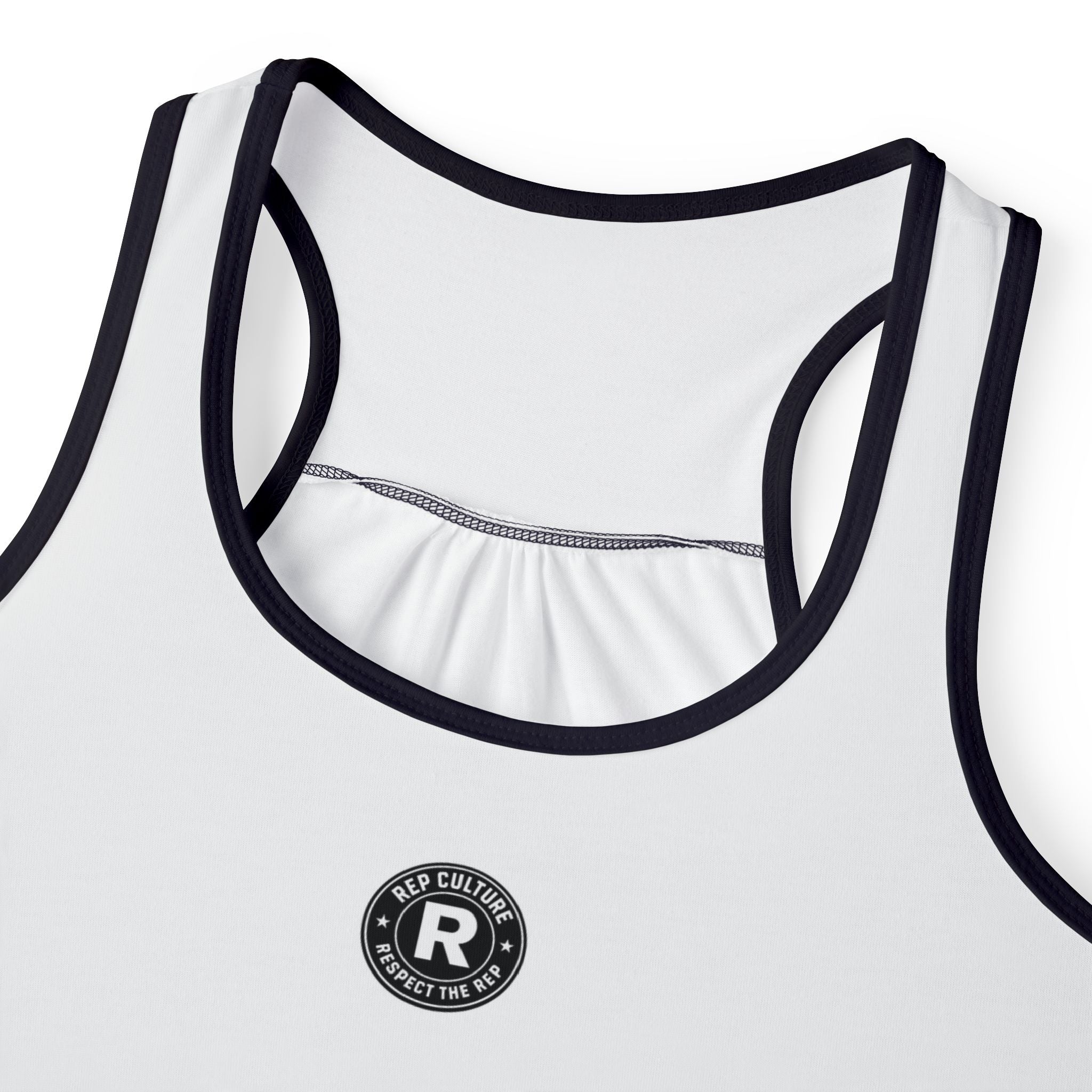 Women's Tank Top — Minimal Registered Trademark Logo Racerback Tank