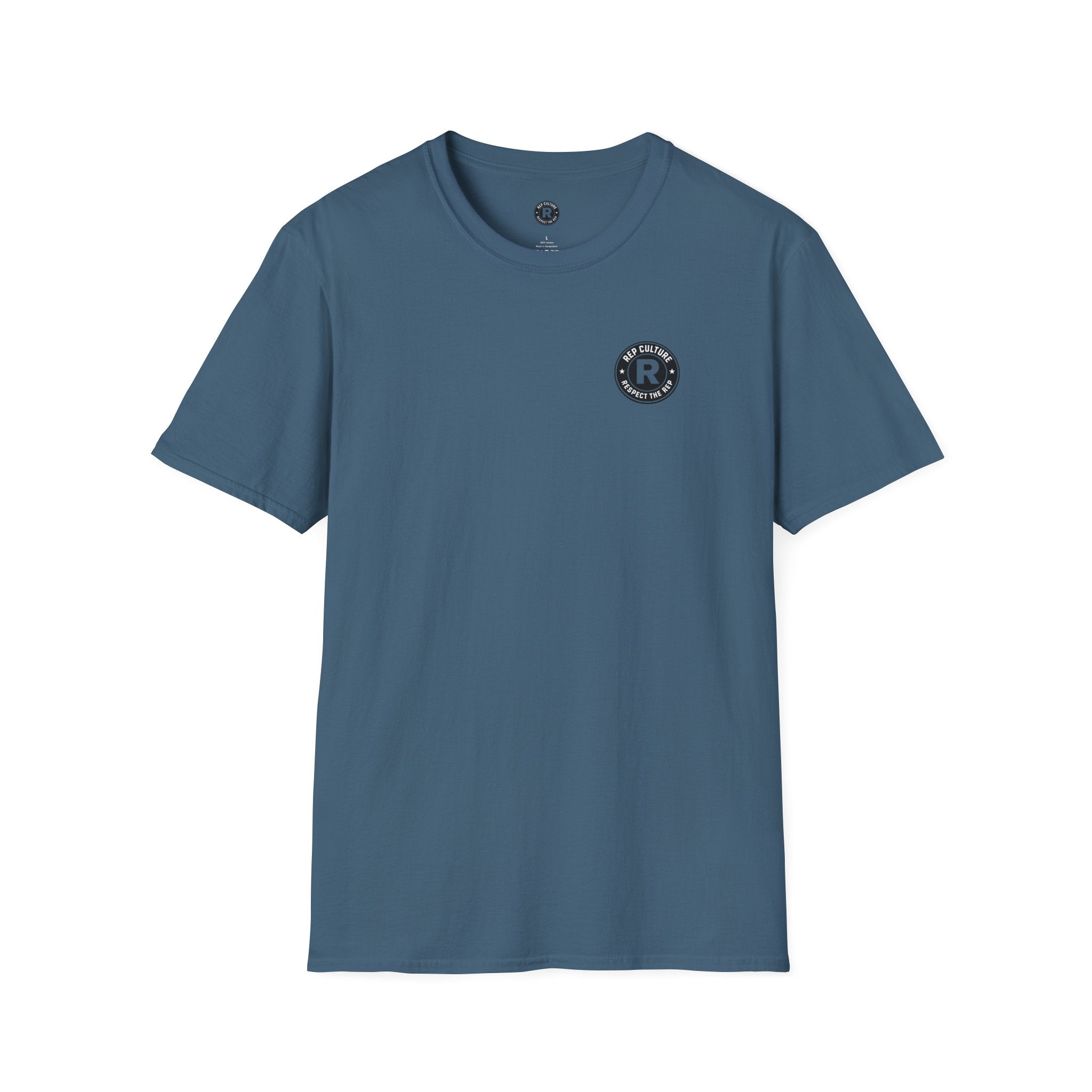 Rep Culture Respect The Rep Tee | Logo Badge Chest & Back Print