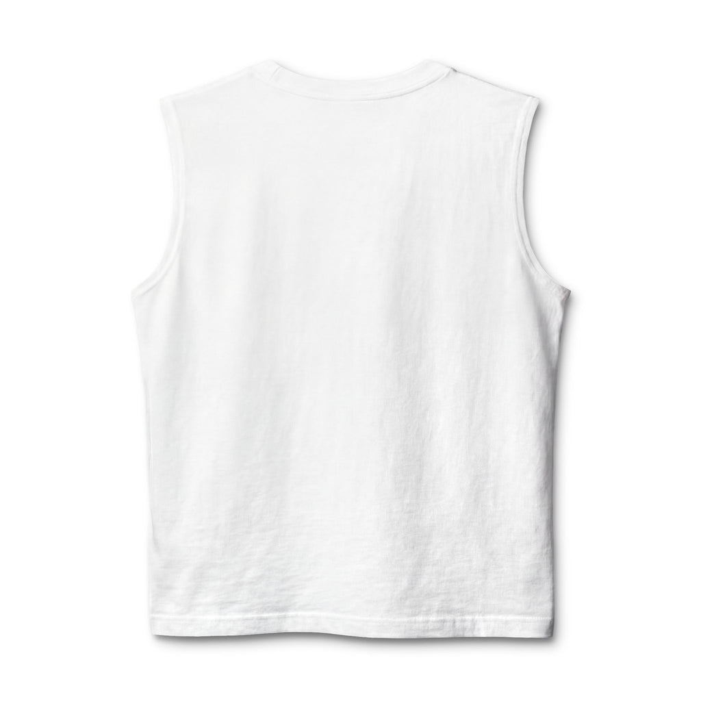 Muscle Tank — Vintage Crest 'R' Chest Logo