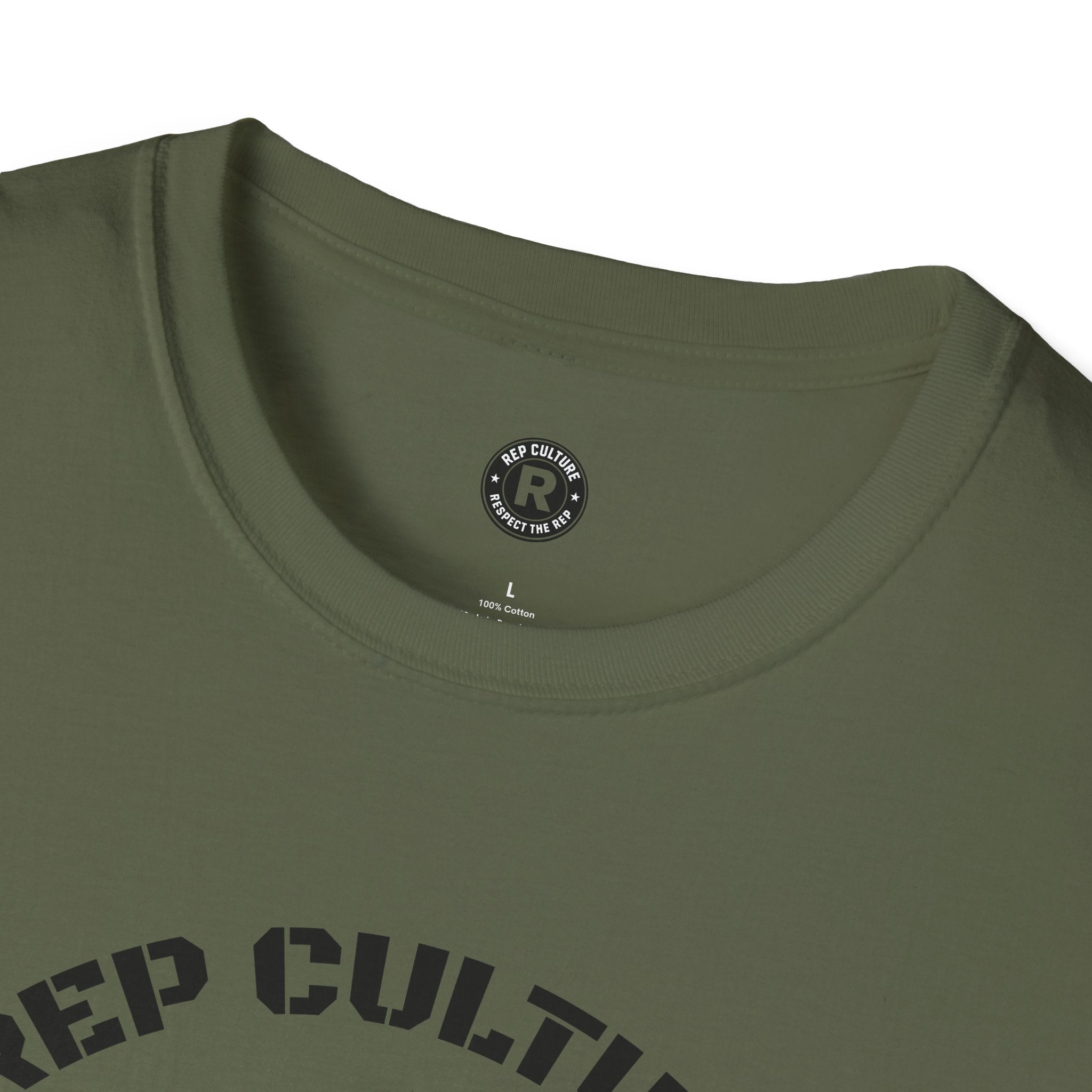 Rep Culture T‑Shirt — 'REP CULTURE' Front & 'SHUT UP AND REP' Back Graphic Tee