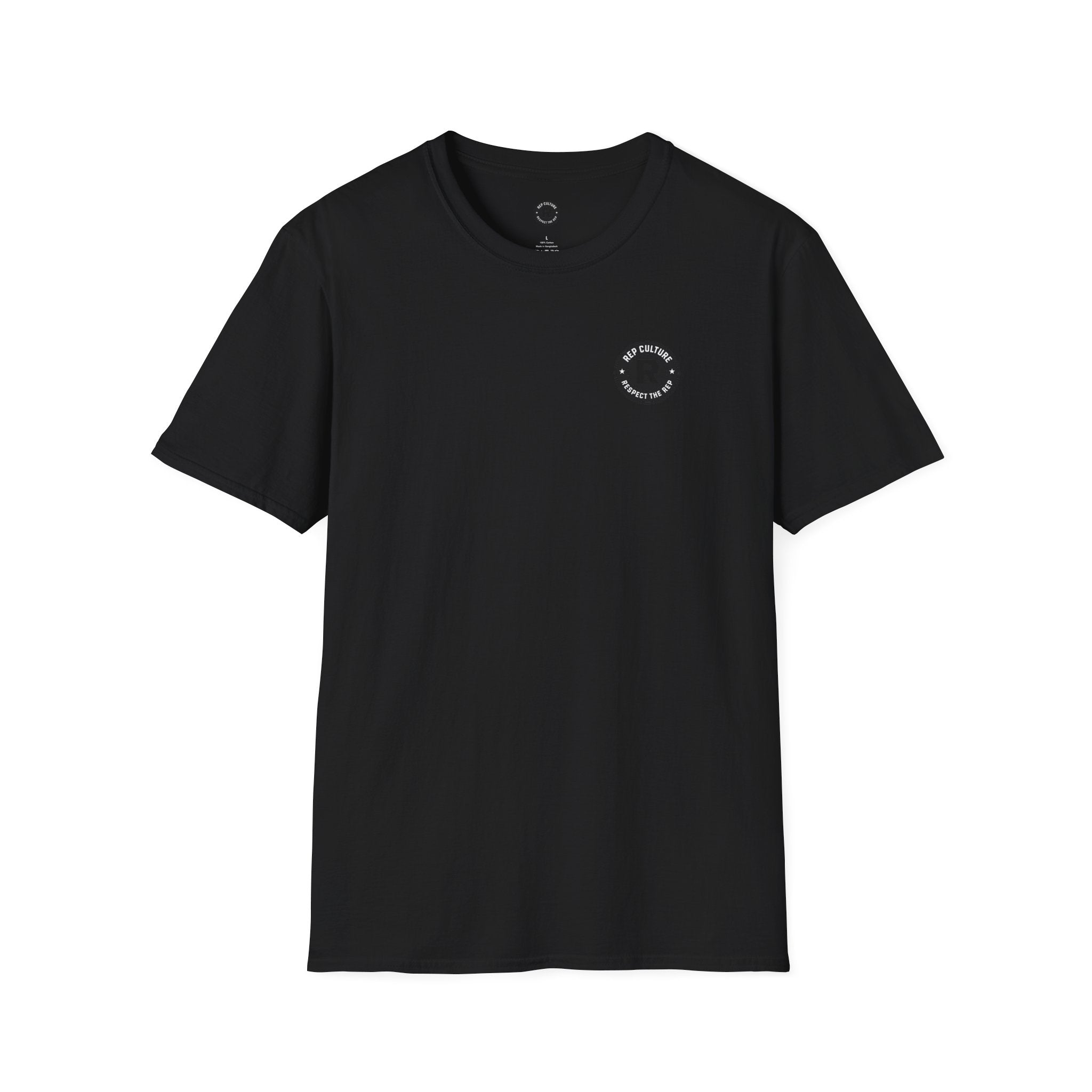 Rep Culture Respect The Rep Tee | Logo Badge Chest & Back Print