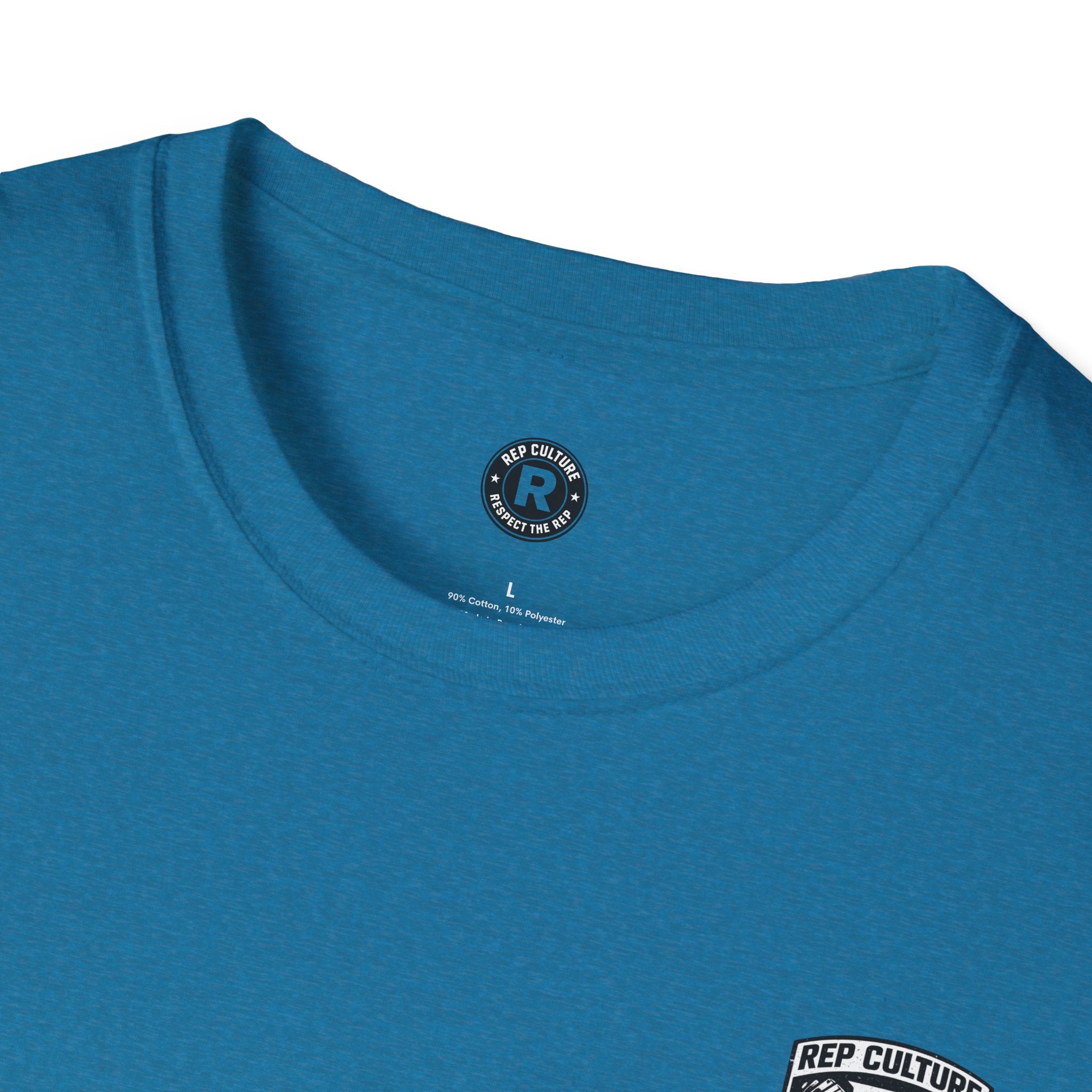 Rep Culture Shield Tee | Barbell Logo, Last Rep Mentality
