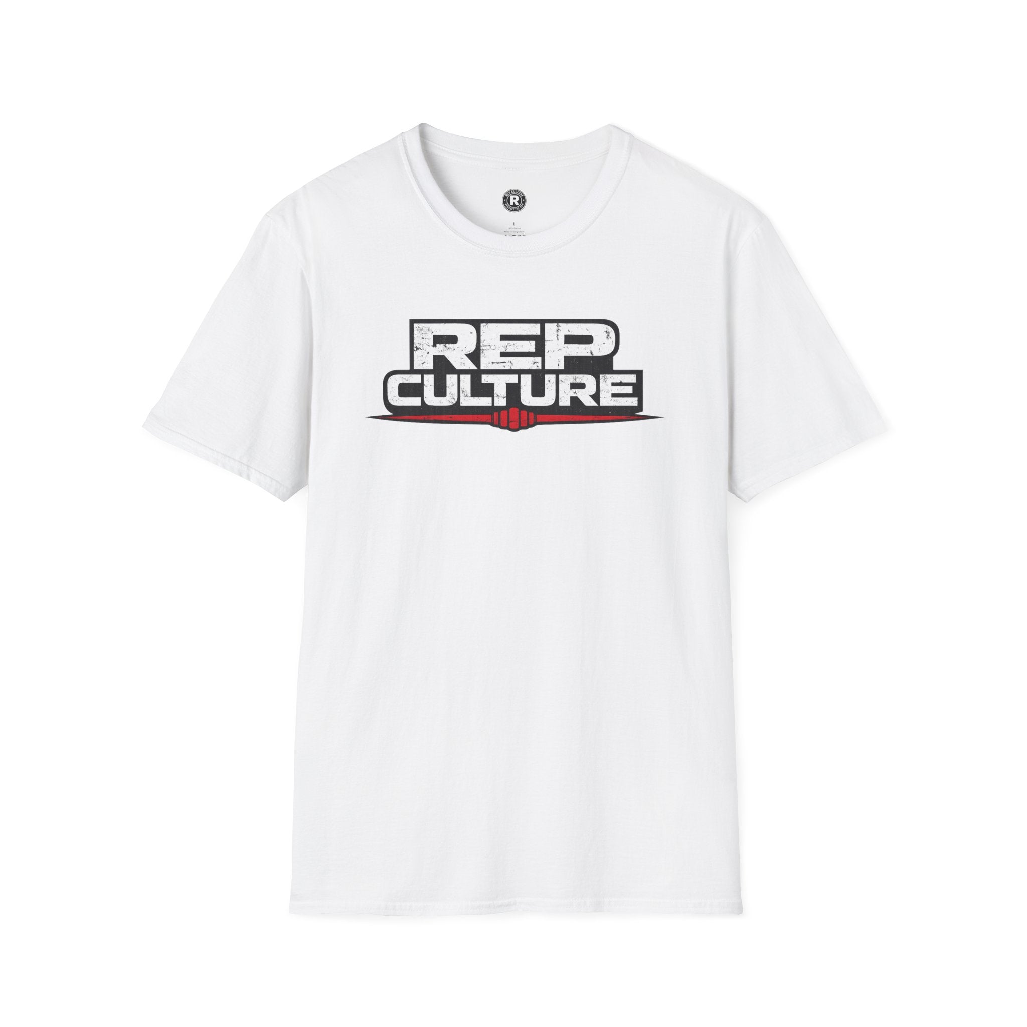 Rep Culture T-Shirt — Athletic Streetwear Tee with Bold Logo