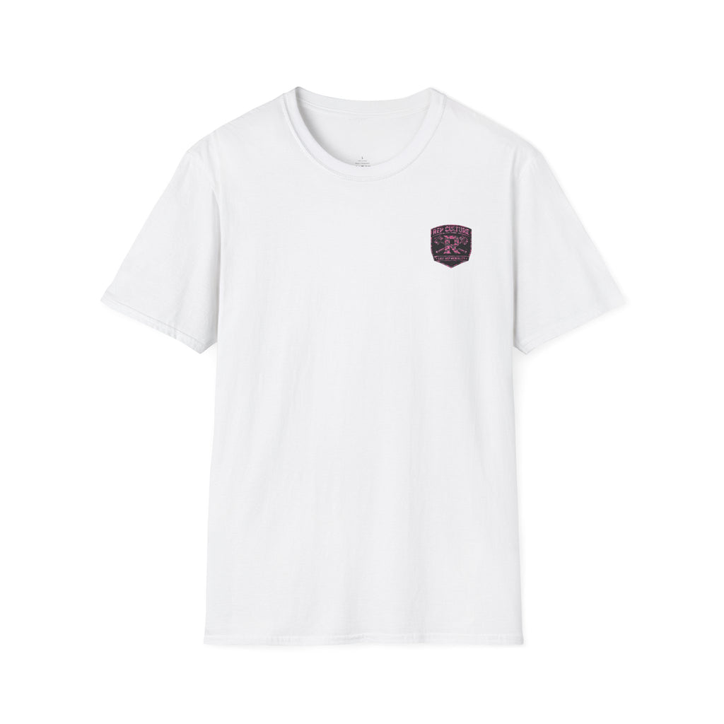 Rep Culture T-Shirt — 'Rep Culture' Badge Fitness Tee