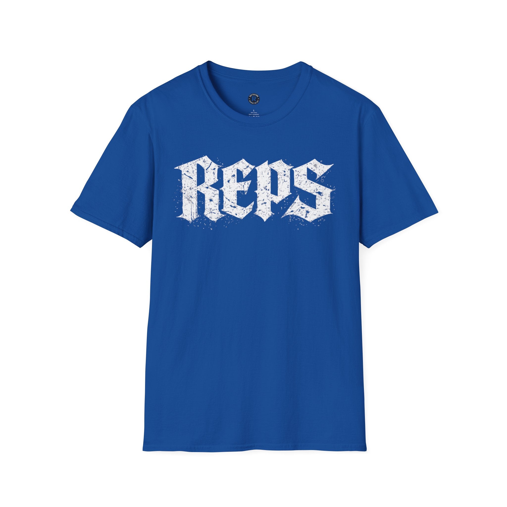 Rep Gothic T-Shirt — Vintage Old English "rep" Graphic Tee