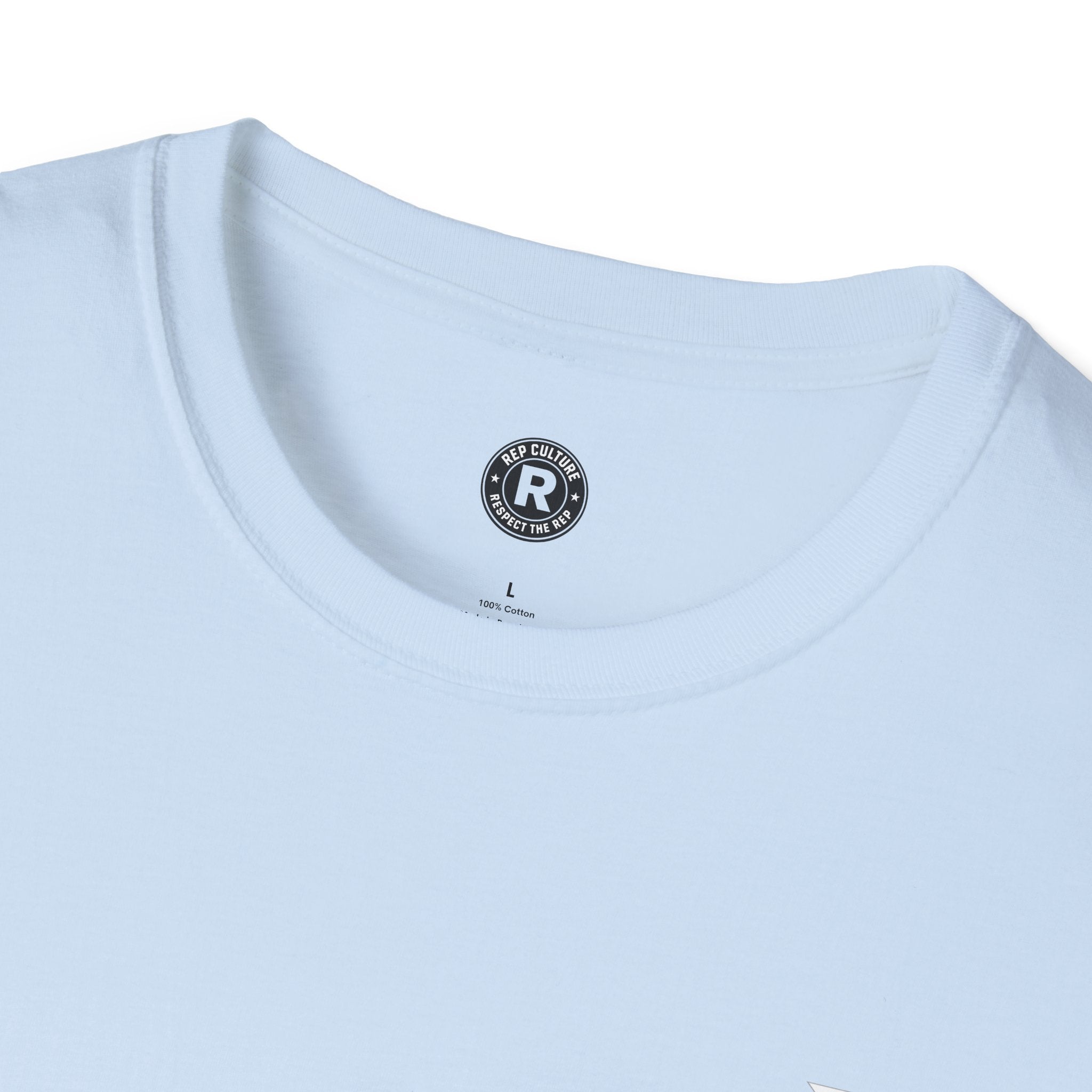 RC chest logo — Athletic Motivational Gym Tee