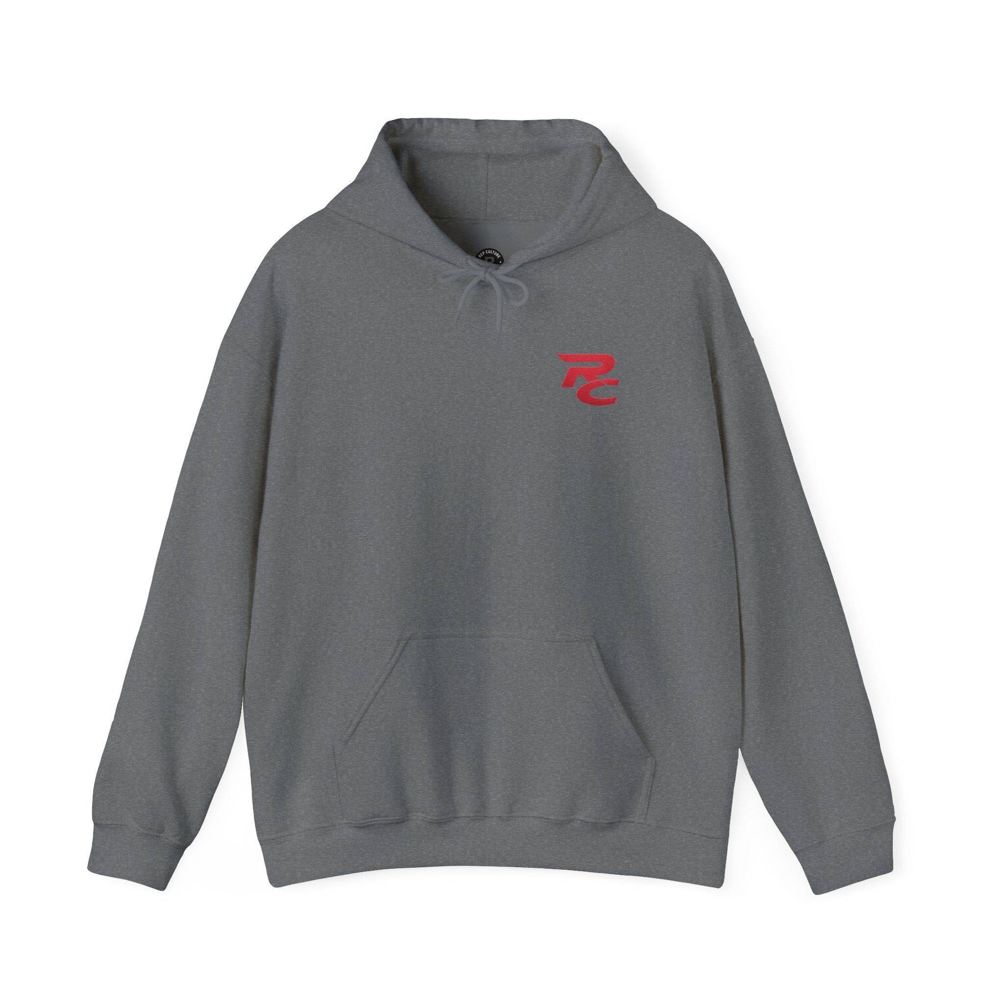 Angular R Logo Hoodie | Minimal Graphic Hooded Sweatshirt