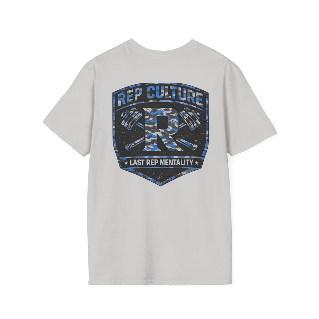 Rep Culture Fitness Tee — "Last Rep Mentality" Workout T-Shirt