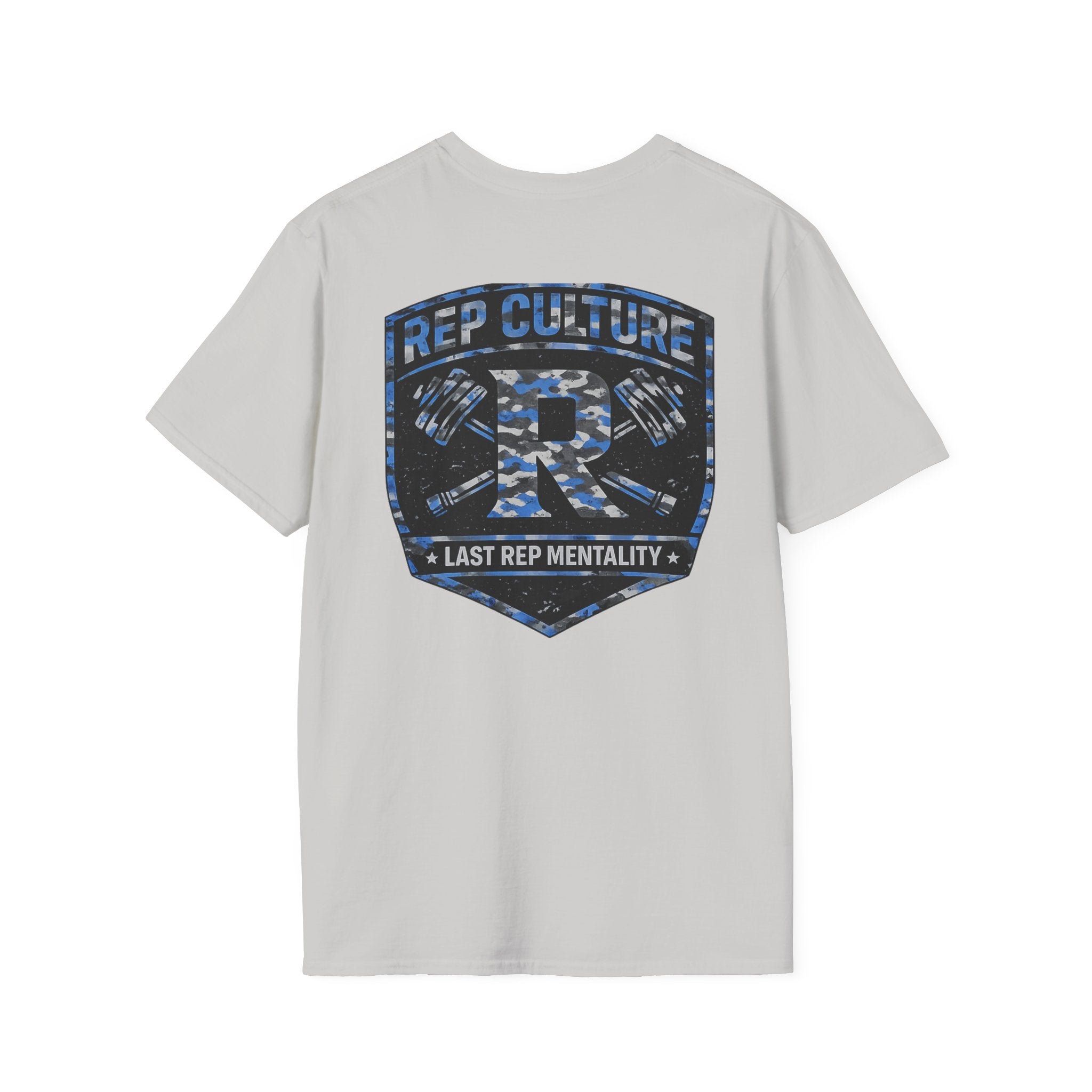 Rep Culture Fitness Tee — "Last Rep Mentality" Workout T-Shirt