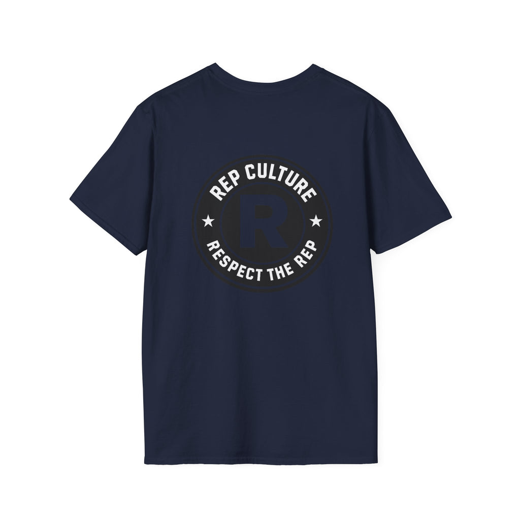 Rep Culture Respect The Rep Tee | Logo Badge Chest & Back Print