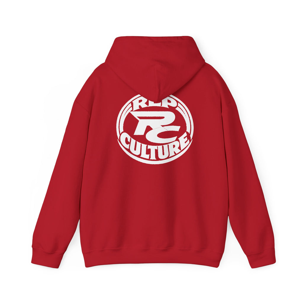 Angular R Logo Hoodie | Minimal Graphic Hooded Sweatshirt