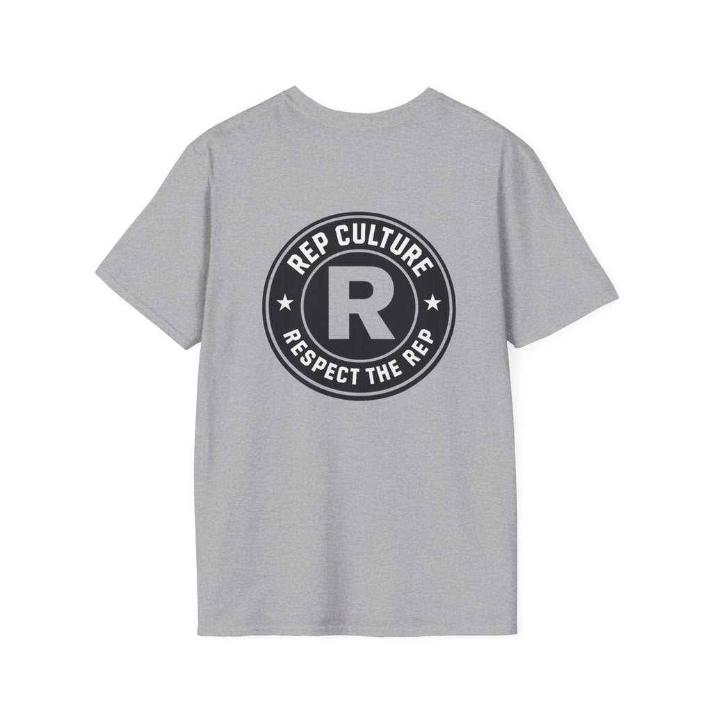 Rep Culture Respect The Rep Tee | Logo Badge Chest & Back Print