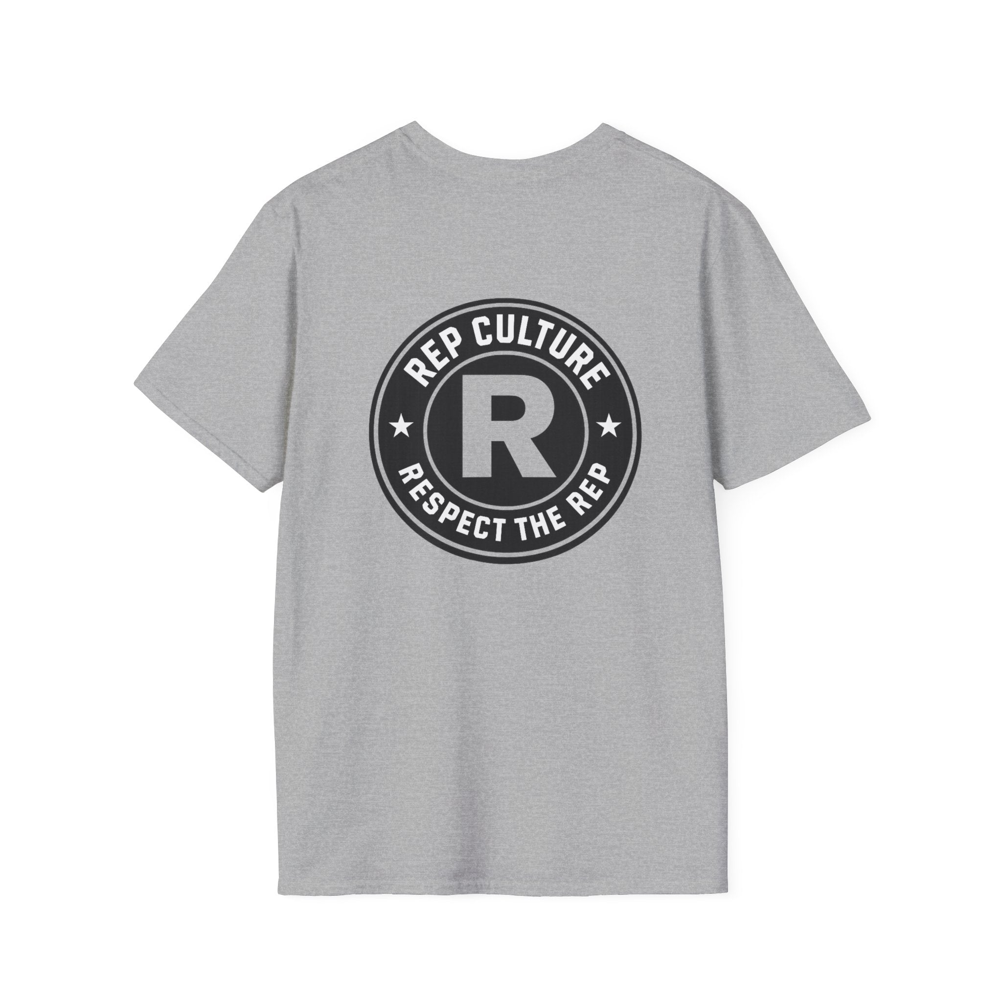 Rep Culture Respect The Rep Tee | Logo Badge Chest & Back Print