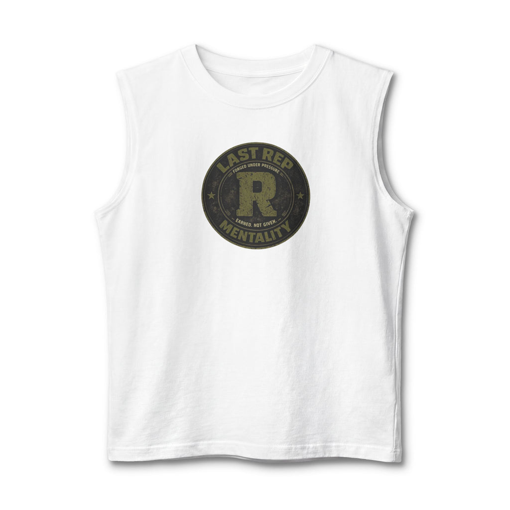 Last Rep Mentality Muscle Tank Gym Workout Tank Top