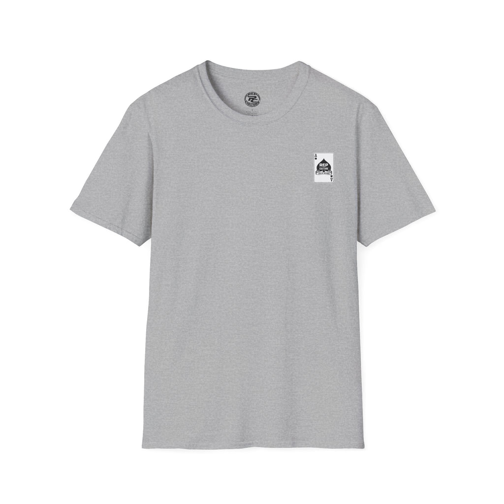 Ace of Spades Tee — 'RFP Culture' Playing Card Graphic T-Shirt