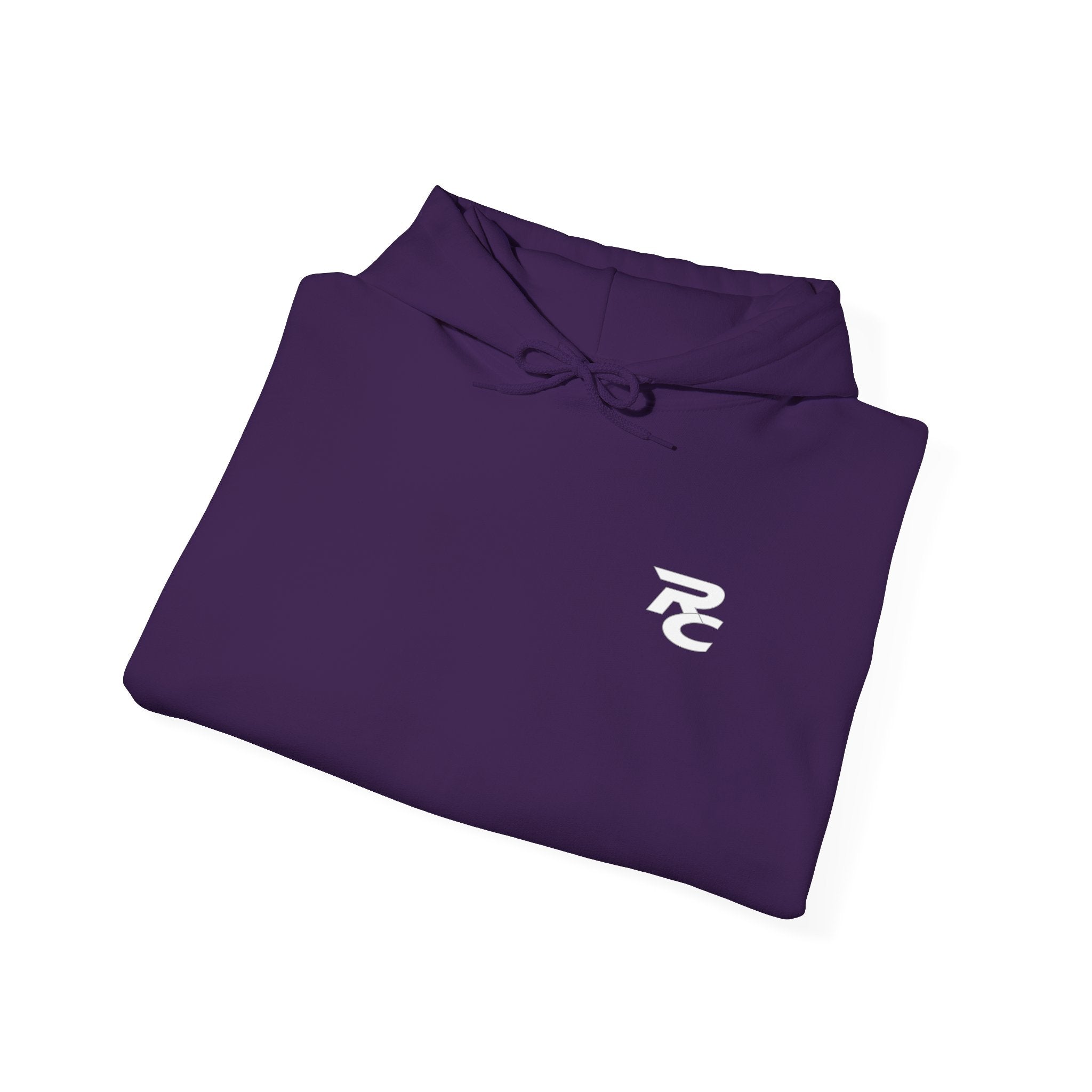 Angular R Logo Hoodie | Minimal Graphic Hooded Sweatshirt